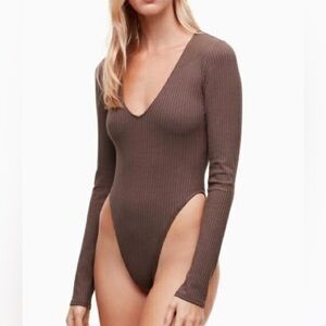 Aritzia Wilfred Greenhough Bodysuit NWT